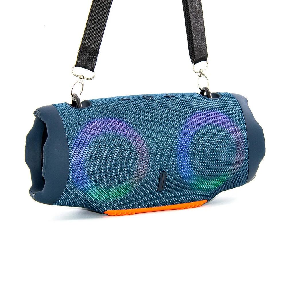 XTRMM4 Mini RGB Wireless Speaker w/ Strap - Blue